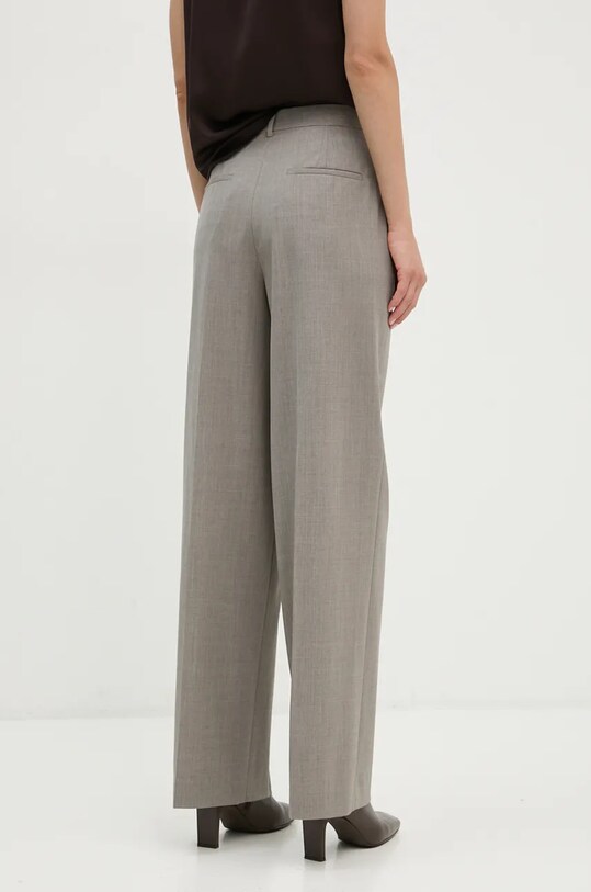 Îmbrăcăminte Theory pantaloni de lana O0101208 gri