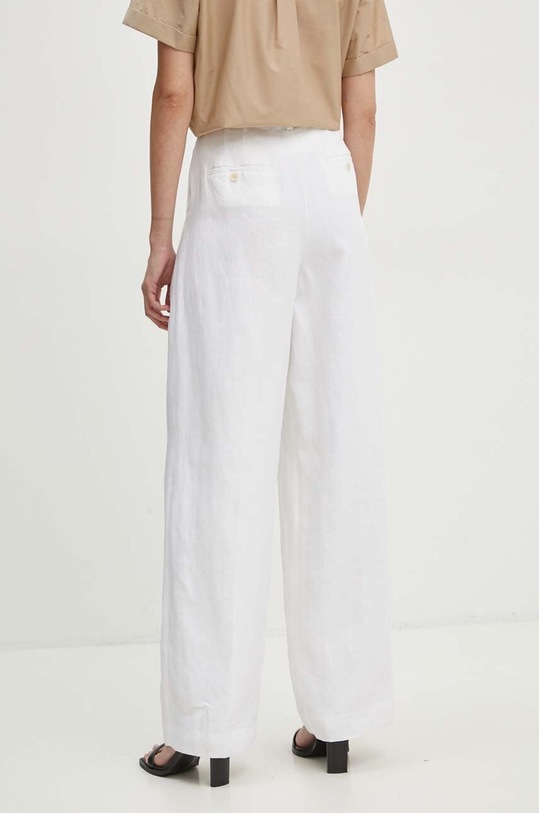 Одежда Льняные брюки Theory O0503211 белый