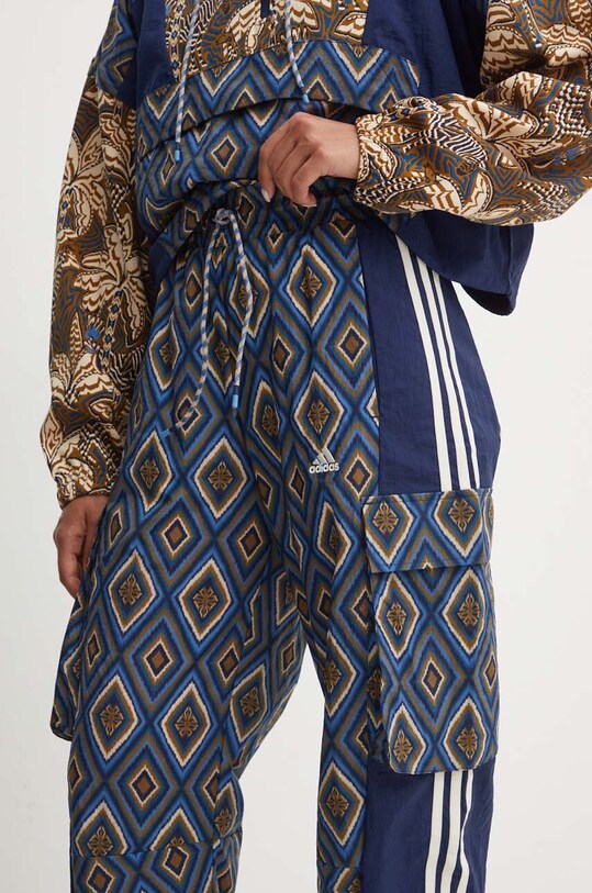 Брюки adidas x Farm Rio тёмно-синий IV9760