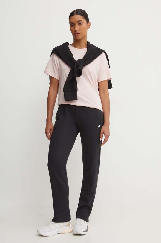 adidas spodnie dresowe Essentials dzianina czarny IW0221