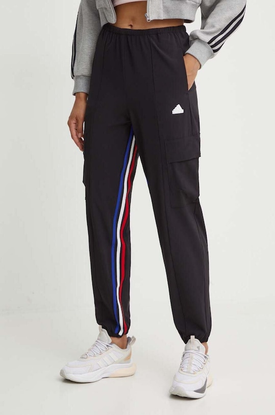 adidas spodnie dresowe Express aplikacja czarny IX3735