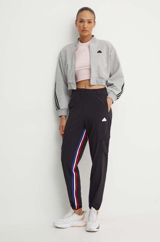 adidas spodnie dresowe Express IX3735 czarny AW24