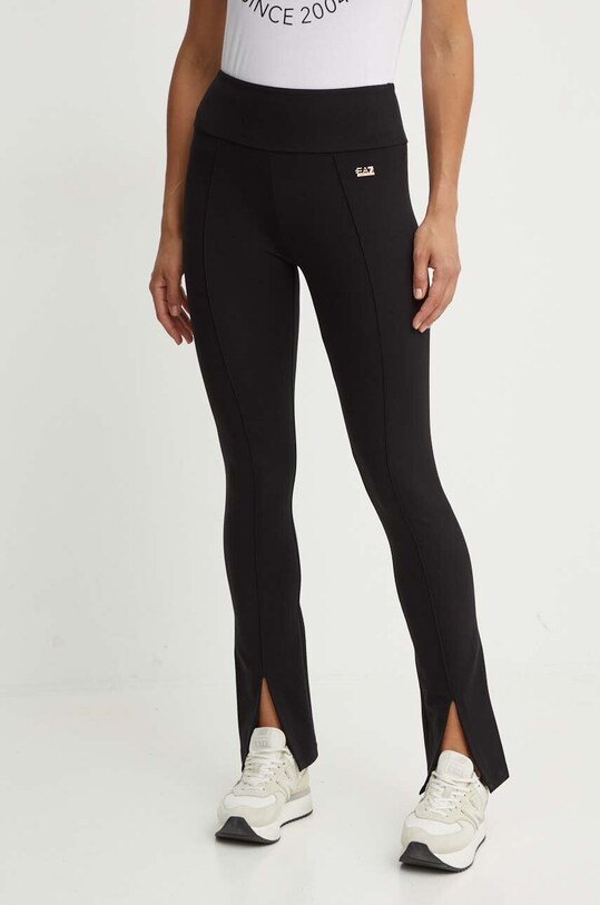 Tepláky EA7 Emporio Armani pletenina černá TJQFZ.6DTP73.1200