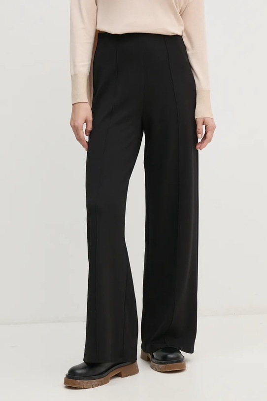 United Colors of Benetton pantaloni alta nero 38Y6DF017