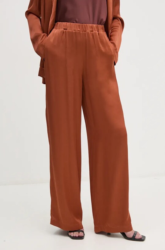 United Colors of Benetton pantaloni panza portocaliu 4S7BDF085
