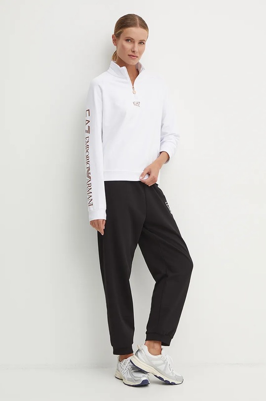 EA7 Emporio Armani pantaloni della tuta TJZCZ.6DTP64.0200 nero AW24