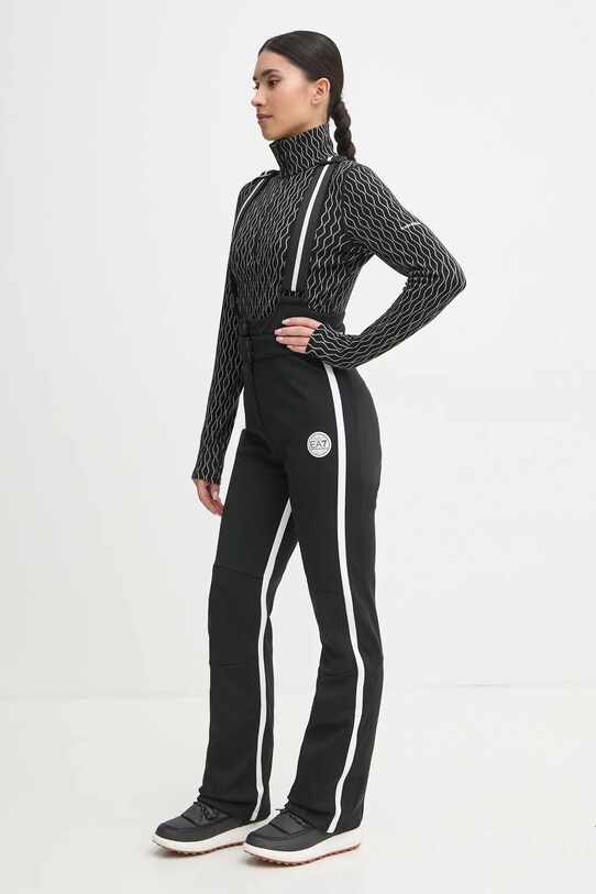 Лыжные штаны EA7 Emporio Armani St. Moritz Fashion ткань чёрный TN8HZ.6DTP01.1200
