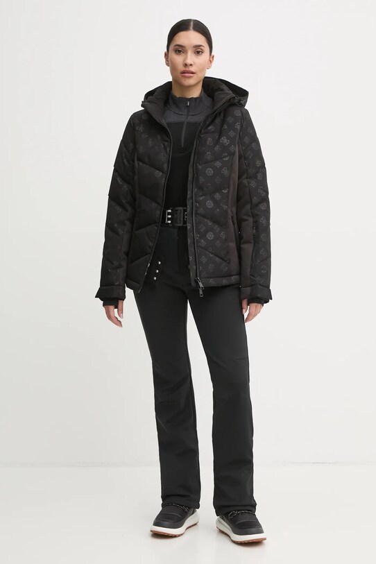 EA7 Emporio Armani spodnie narciarskie Kitzbuhel High Waisted Softshell TN8HZ.6DTP03.1200 czarny AW24