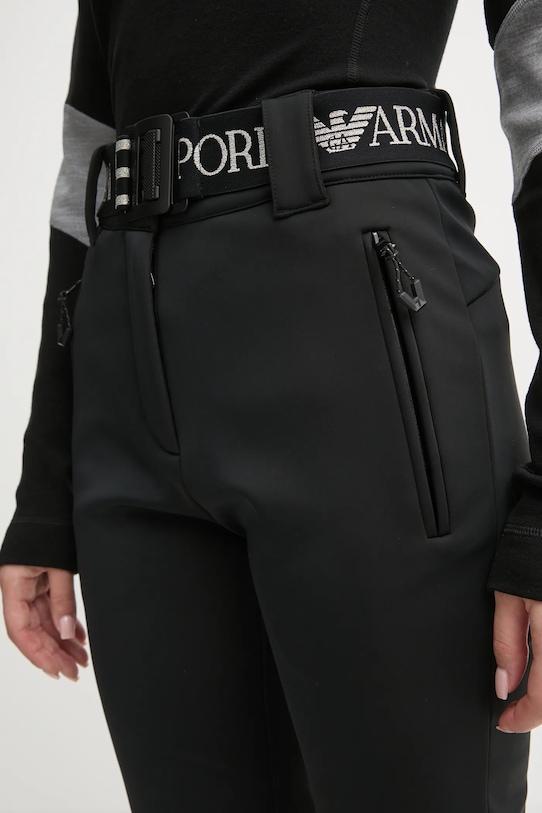 EA7 Emporio Armani pantaloni da sci Kitzbuhel High Waisted Softshell TN8HZ.6DTP03.1200 nero