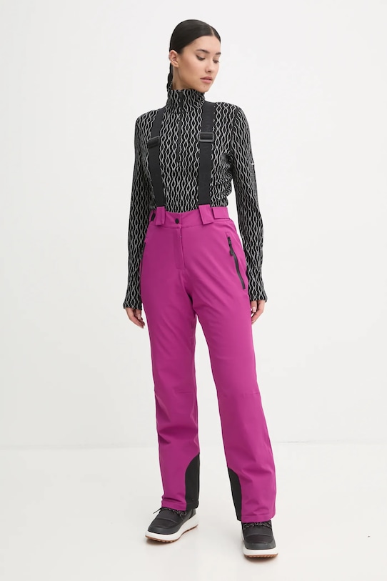 Лижні штани EA7 Emporio Armani Kitzbuhel Protectum тканина рожевий TNCJZ.6DTP07.1317