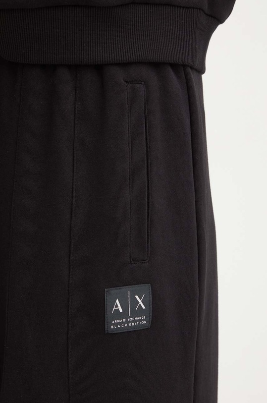Armani Exchange pantaloni de trening negru XW000075.AF10172