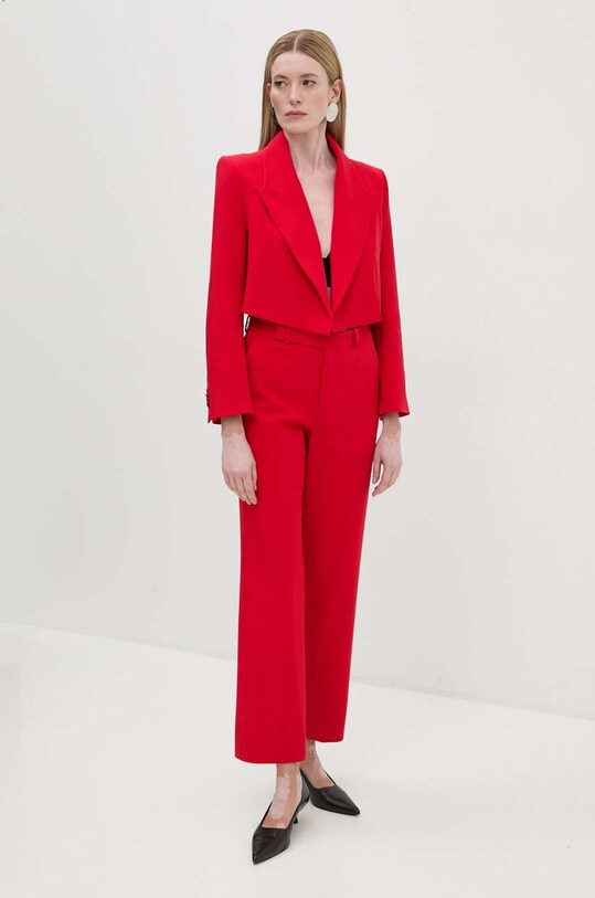 Drykorn pantaloni tricotaj rosu 80794.120247
