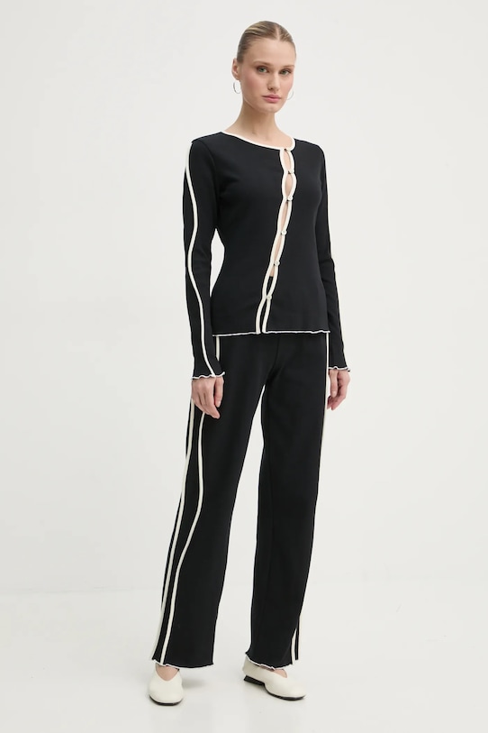 Résumé pantaloni de trening CiaraRS 222331213 negru AW24