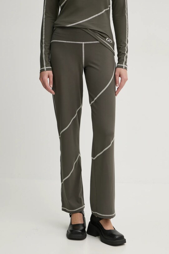 Résumé pantaloni de trening CoraRS tricotaj verde 222401209