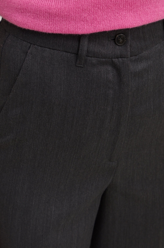 Vlněné kalhoty Marella šedá 2423136091200