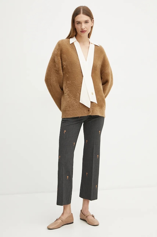 Marella spodnie 2423136251200 szary AW24