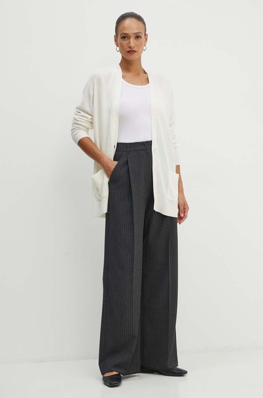 Marella pantaloni 2423136311200 gri AW24