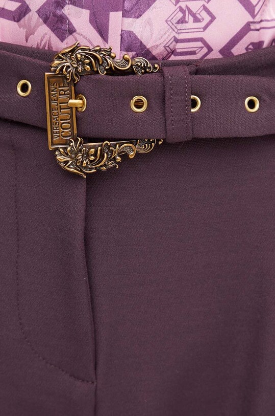 Брюки Versace Jeans Couture фиолетовой 77HAA117.N0394