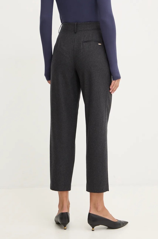 Odzież Armani Exchange spodnie wełniane 6DYP47.YN9YZ szary