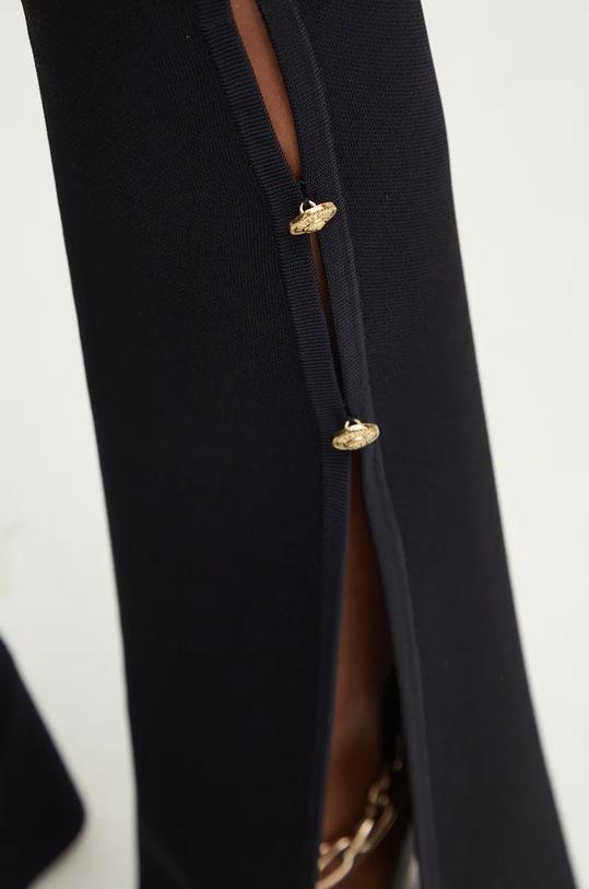 Nohavice Versace Jeans Couture 77HAAMB4.CM61H čierna