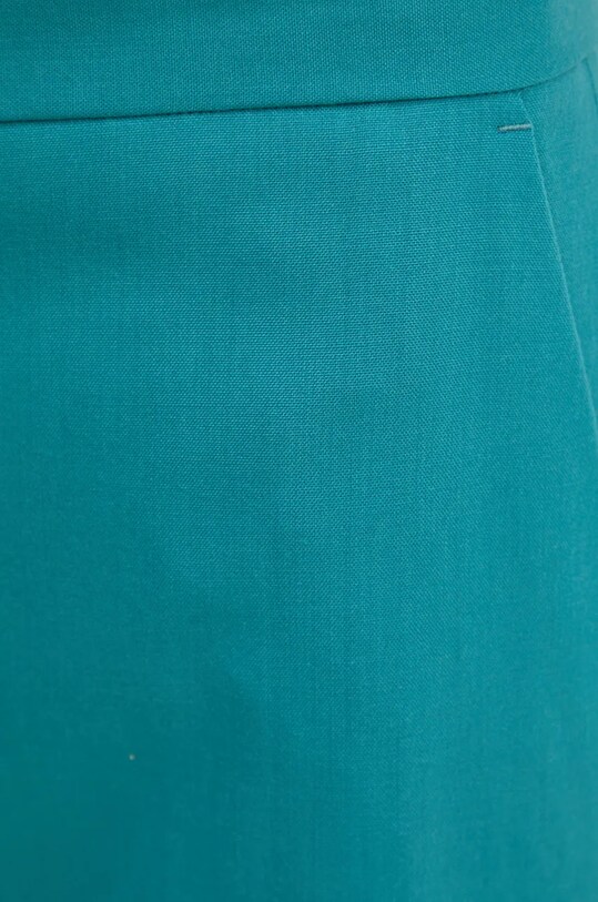 PS Paul Smith pantaloni de lana W2R.206T.N31053 turcoaz