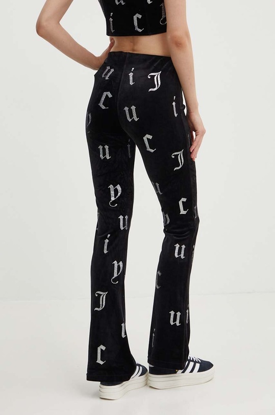 Oblečení Velurové teplákové kalhoty Juicy Couture BRIAH AO DIAMANTE TROUSERS JCMBJ224253.101 černá