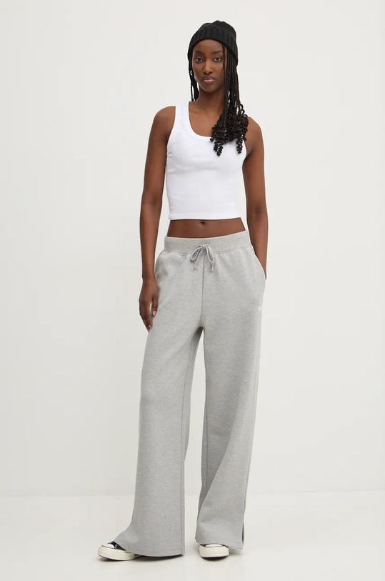 Vans spodnie dresowe VN000G9R02F1 szary AW24