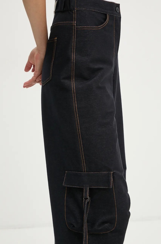 Max Mara Leisure pantaloni bleumarin 2426786118600
