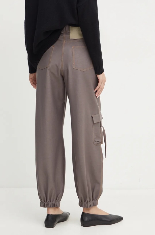 Odzież Max Mara Leisure spodnie 2426786118600 szary