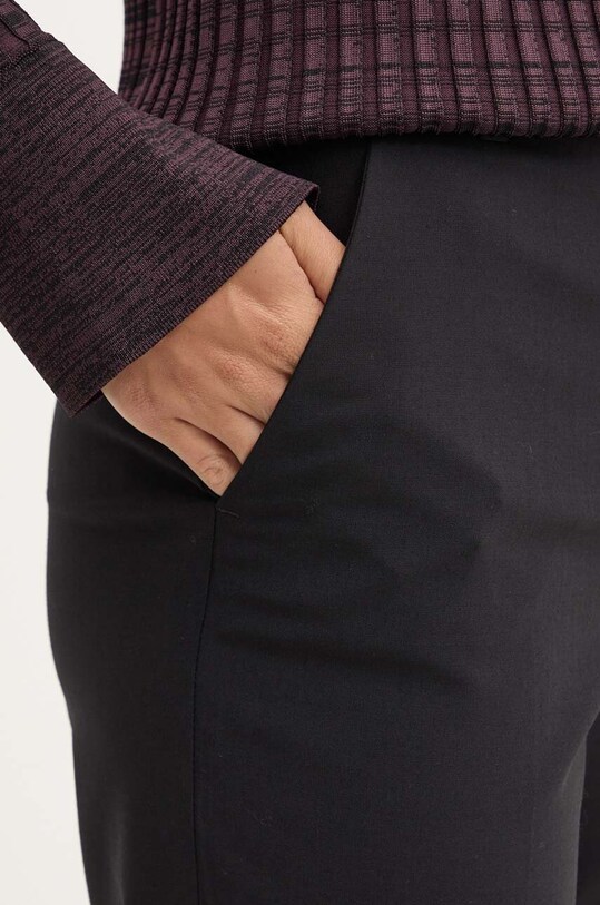 Luisa Spagnoli pantaloni din lana OLMETO negru 541321