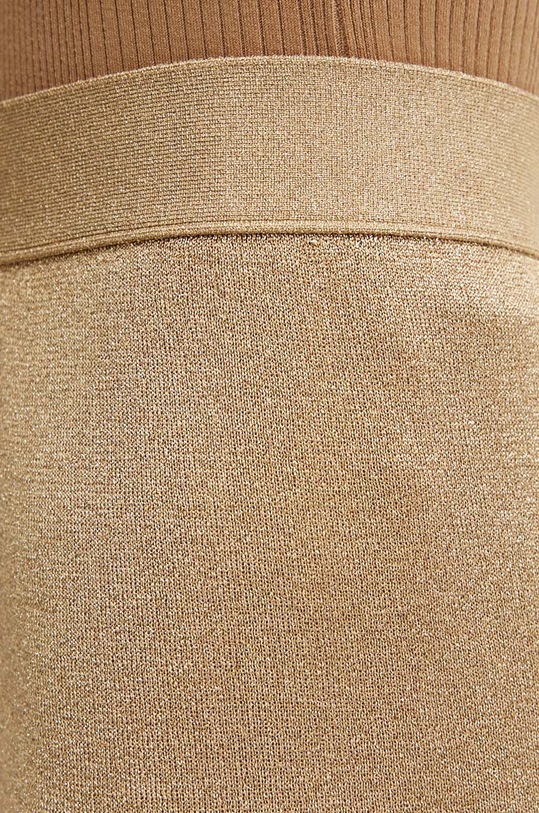 Hlače Luisa Spagnoli ZAVORRA zlatna 58447