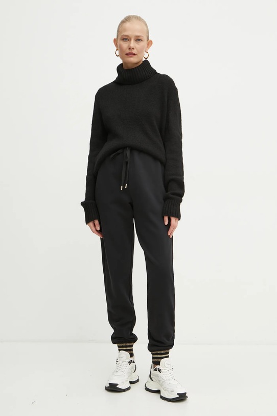 Luisa Spagnoli pantaloni de trening OLVIA 541459 negru AW24