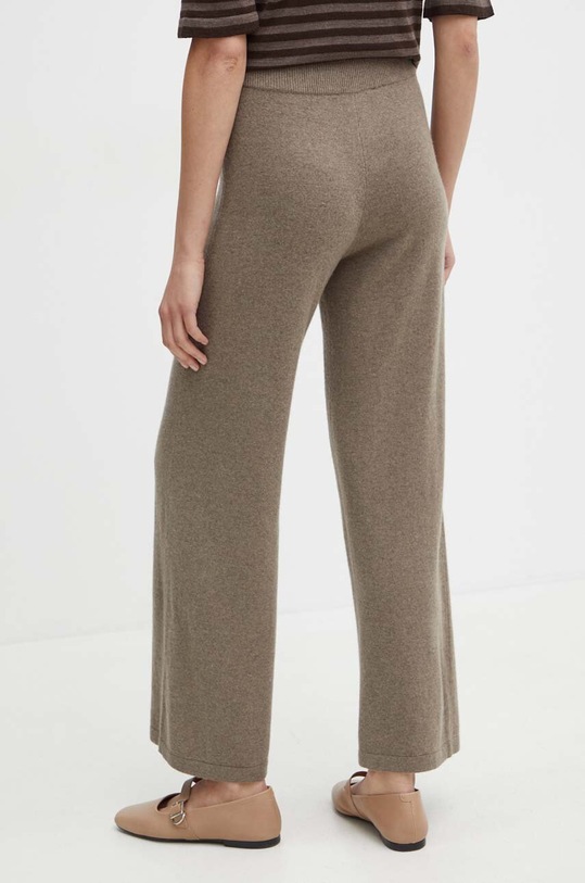 Îmbrăcăminte Weekend Max Mara pantaloni de trening de lână 2425336012600 maro