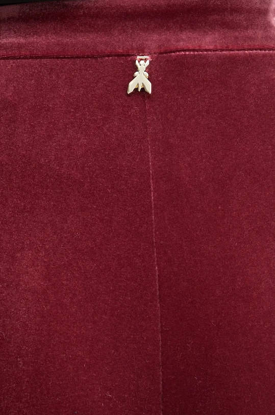 Patrizia Pepe pantaloni de catifea violet 2P1622.J230