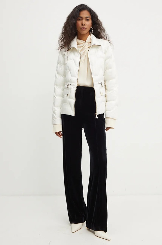 Patrizia Pepe pantaloni de catifea 2P1622.J230 negru AW24