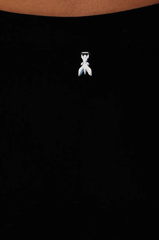 Patrizia Pepe pantaloni de catifea negru 2P1622.J230