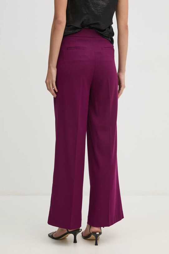 Oblečení Kalhoty s příměsí vlny United Colors of Benetton 47UPDF07R fialová