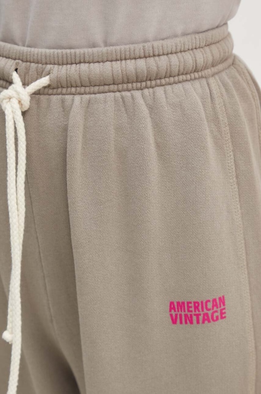 American Vintage melegítőnadrág bézs IZU05AH24