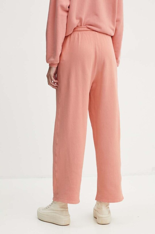 Odzież American Vintage spodnie dresowe IZU05AH24 pomarańczowy