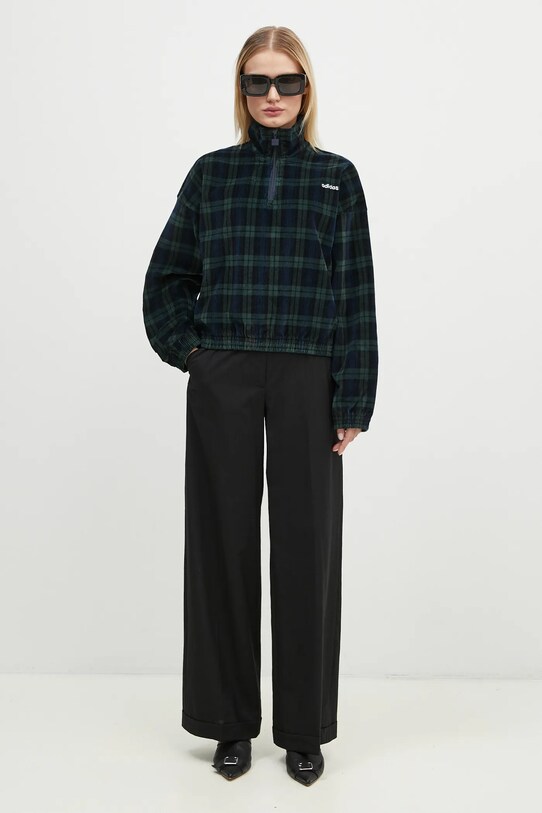 Vunene hlače Kenzo Solid Tailored Pants FE52PA0869RB.99 crna