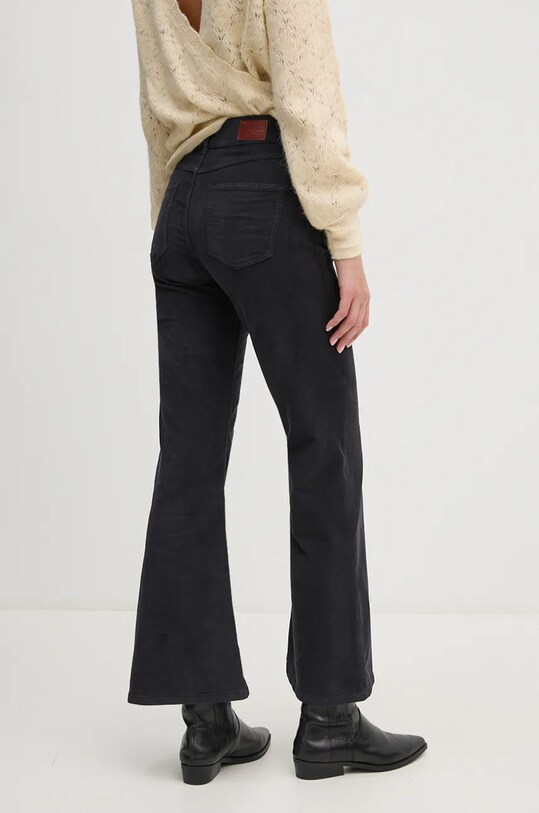 Odzież Pepe Jeans spodnie sztruksowe WILLA PL211786 szary