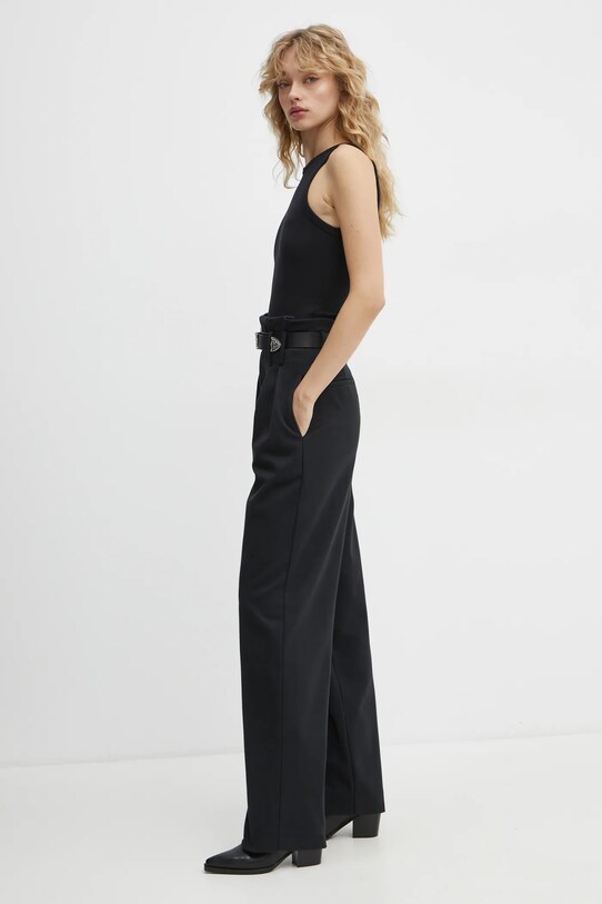 IRO pantaloni WM23KOTEL negru AW24