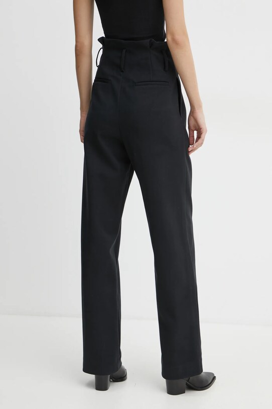 Îmbrăcăminte IRO pantaloni WM23KOTEL negru