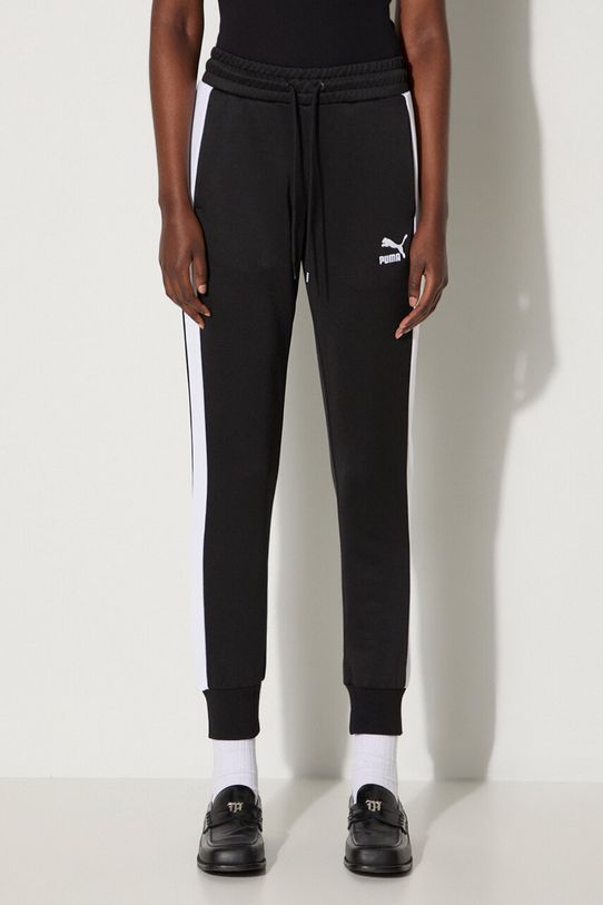 Puma joggers Iconic T7 Track Pants with elastane black 627995