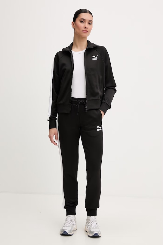 Puma Iconic T7 Track Pants spodnie dresowe damskie 627995 czarny AW24