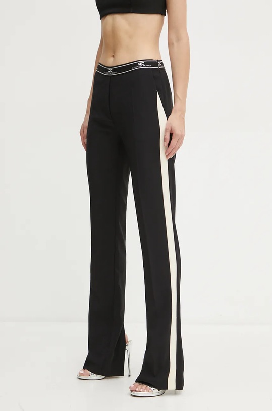 Elisabetta Franchi pantaloni alta nero PA01047E2