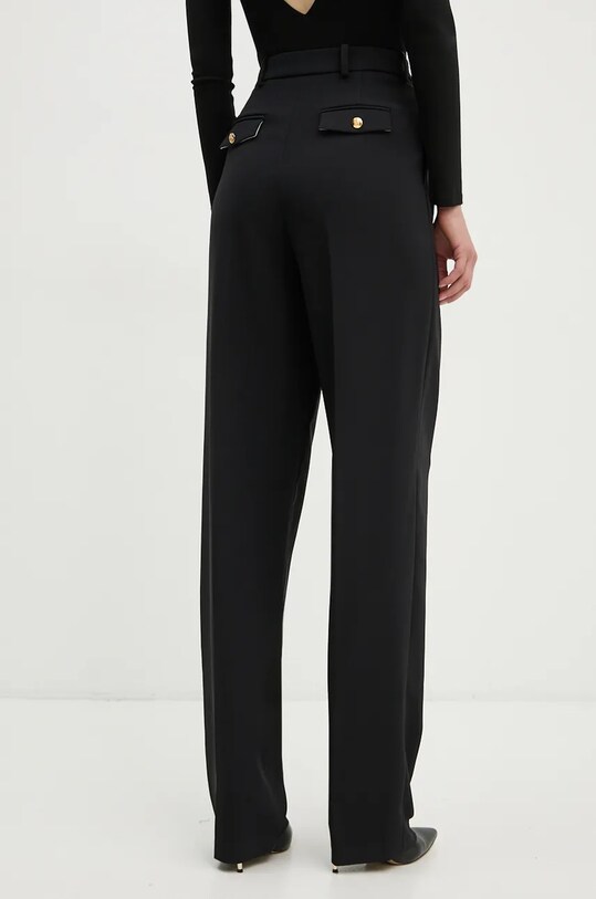 Ρούχα Παντελόνι Elisabetta Franchi PA05247E2 μαύρο