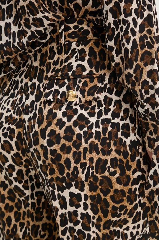 Kalhoty Elisabetta Franchi hnědá PA05547E2