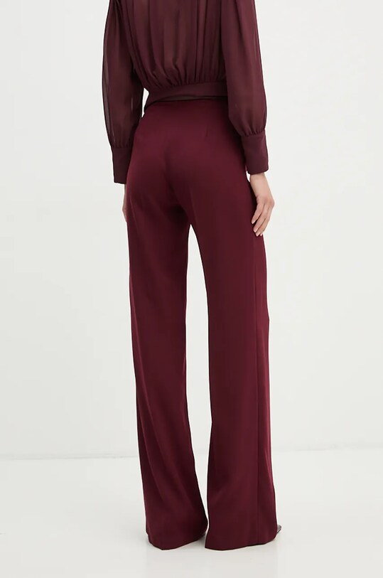 Одяг Штани Elisabetta Franchi PA06147E2 бордо