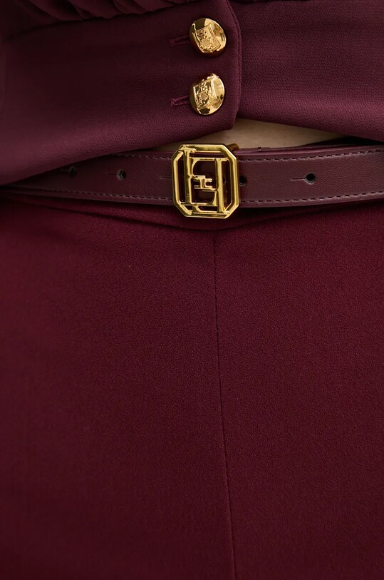 Штани Elisabetta Franchi бордо PA06147E2